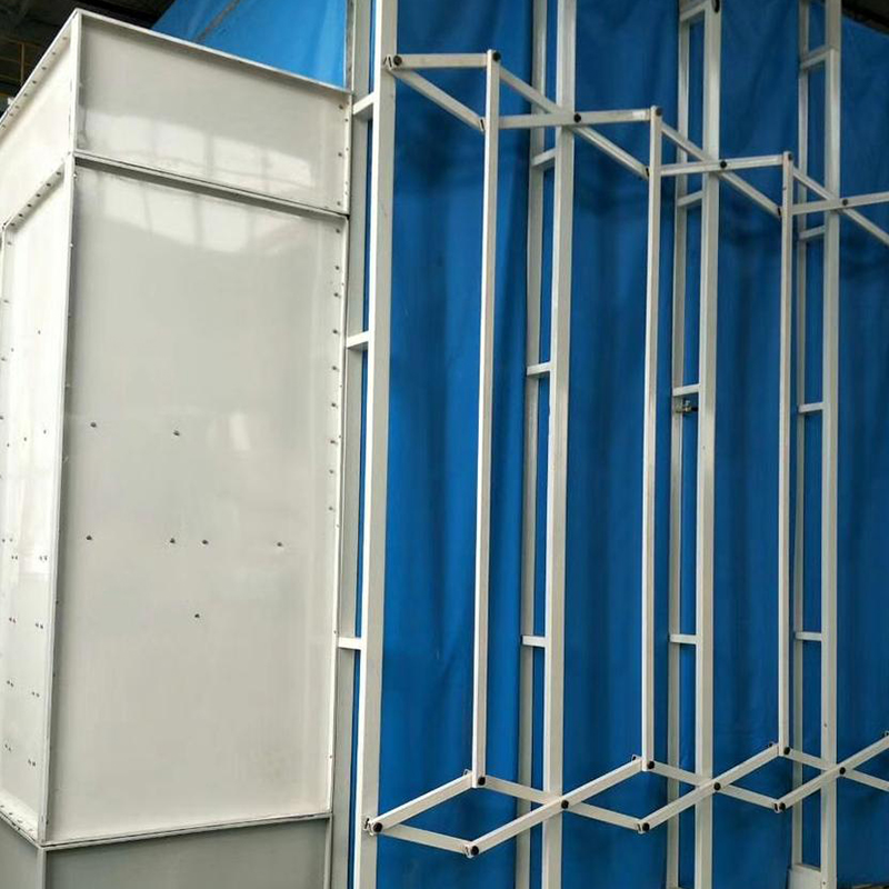 Sprae Soghluaiste Retractable agus Booth Sanding